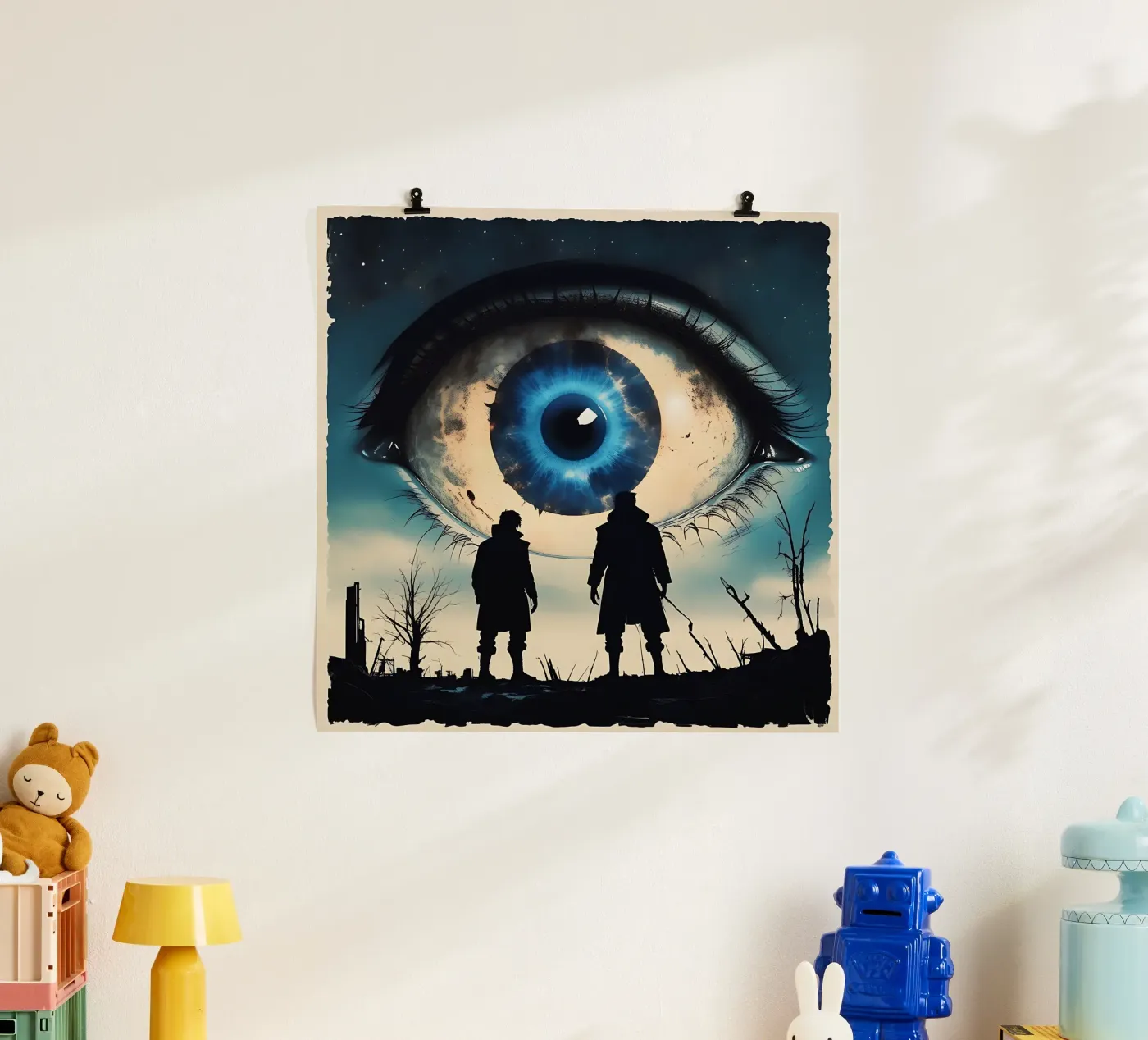 Eye_1 poster by AI-Portraits by LK