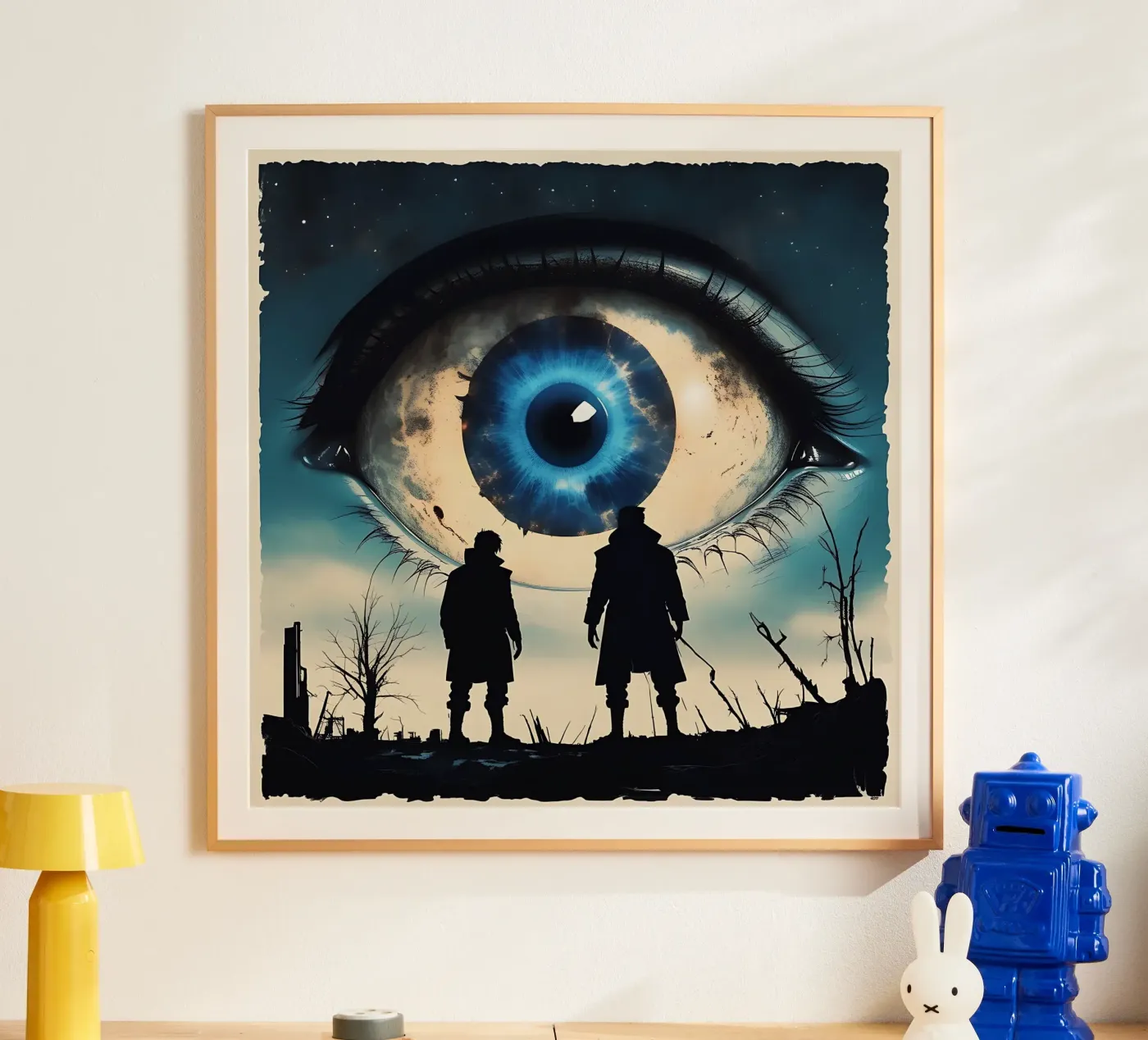 Eye_1 poster by AI-Portraits by LK