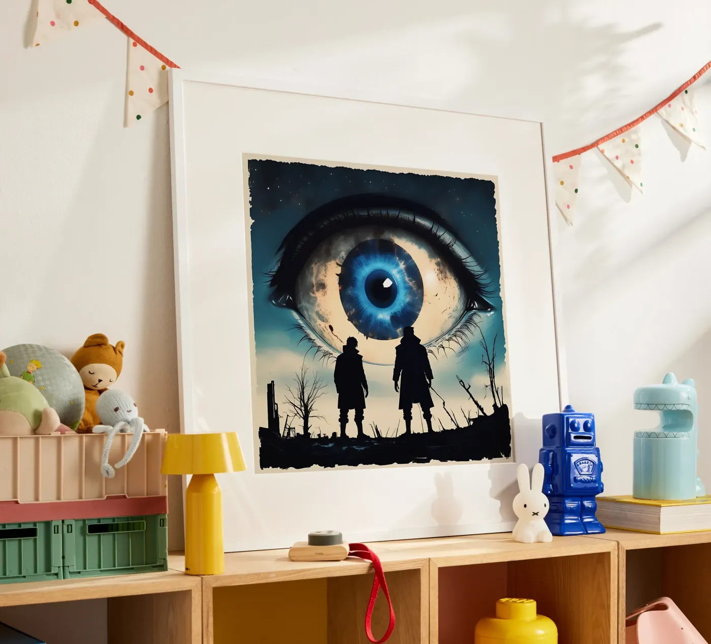 Eye_1 poster by AI-Portraits by LK