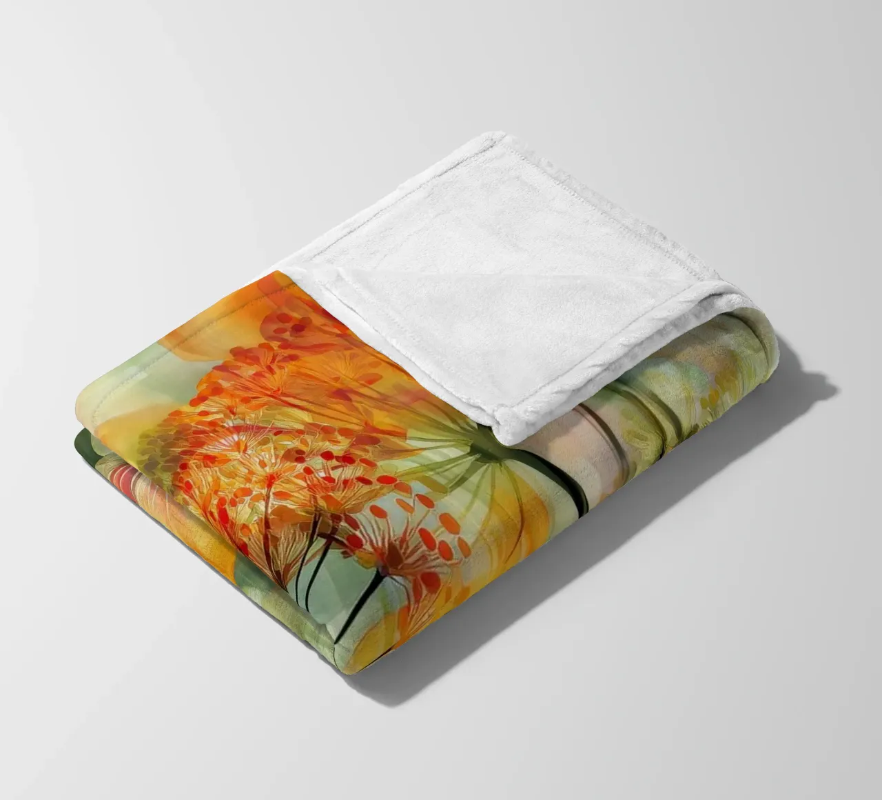 I fiori coperta in pile da Pictura