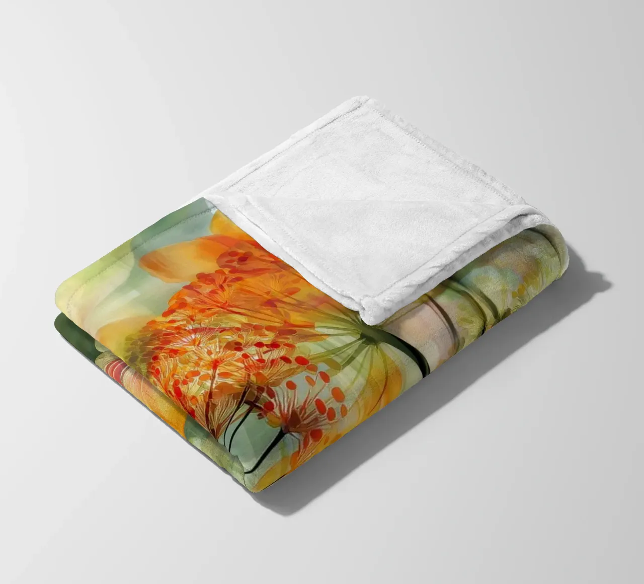 I fiori coperta in pile da Pictura