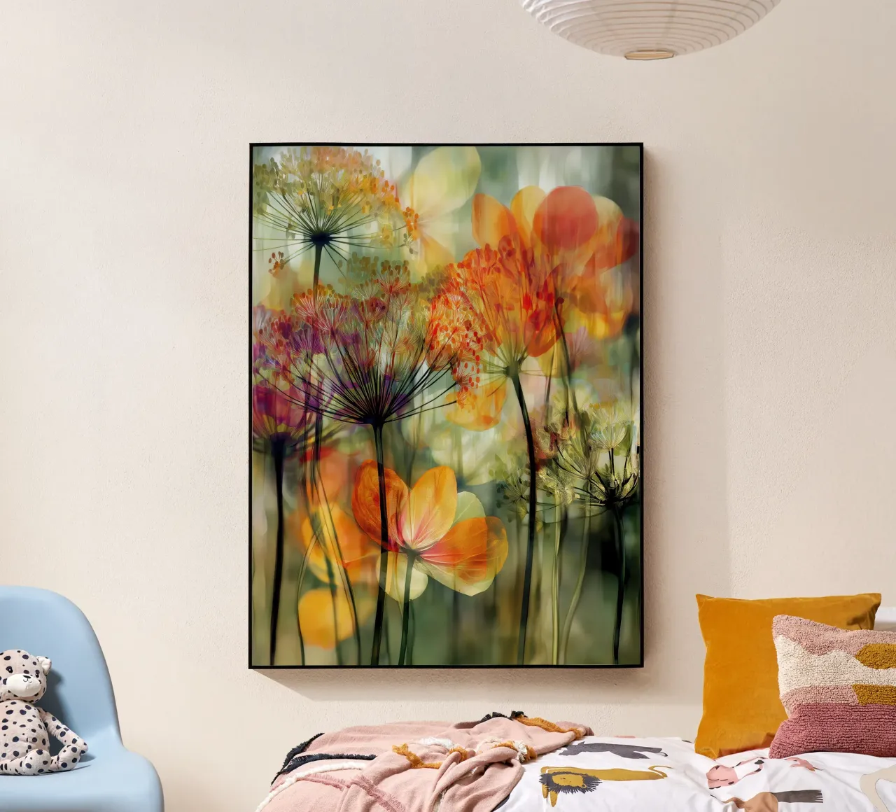 Fleurs plexiglas de Pictura