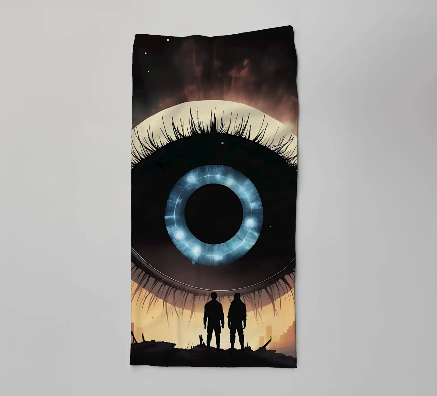Eye_2 towel by AI-Portraits by LK