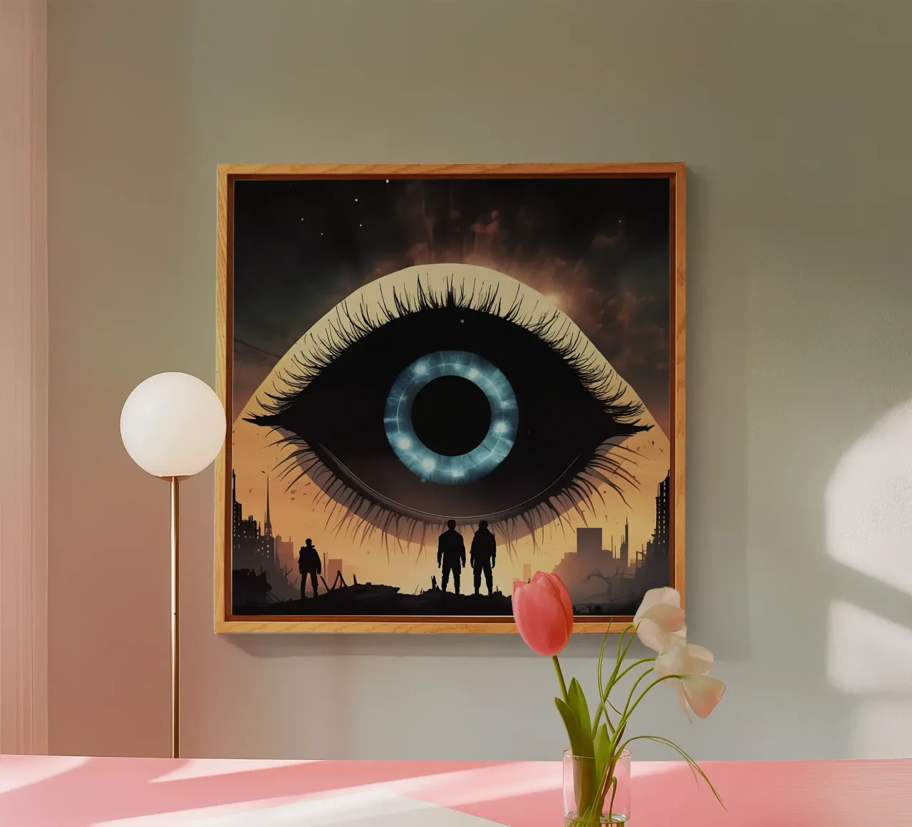 Occhio_2 plexiglass da AI-Portraits by LK