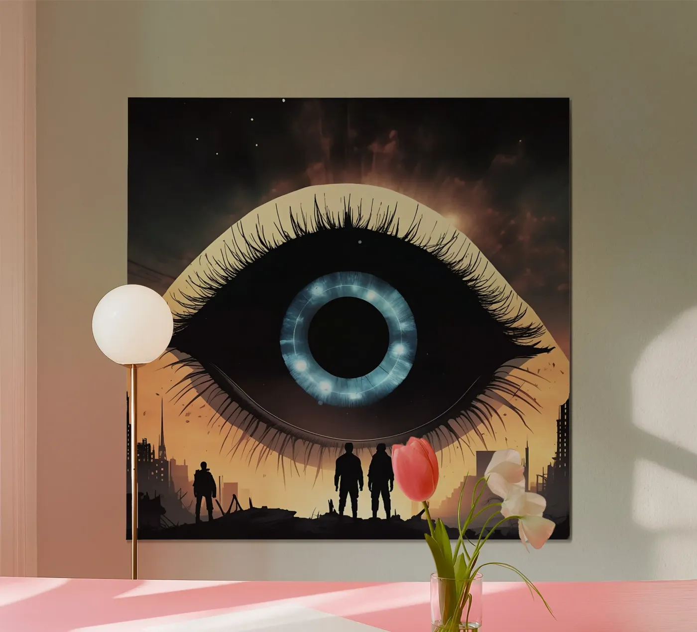 Auge_2 Poster von AI-Portraits by LK