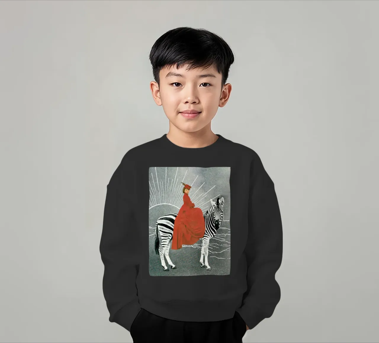 My Zebra and I felpa bambino da MsGonzalez