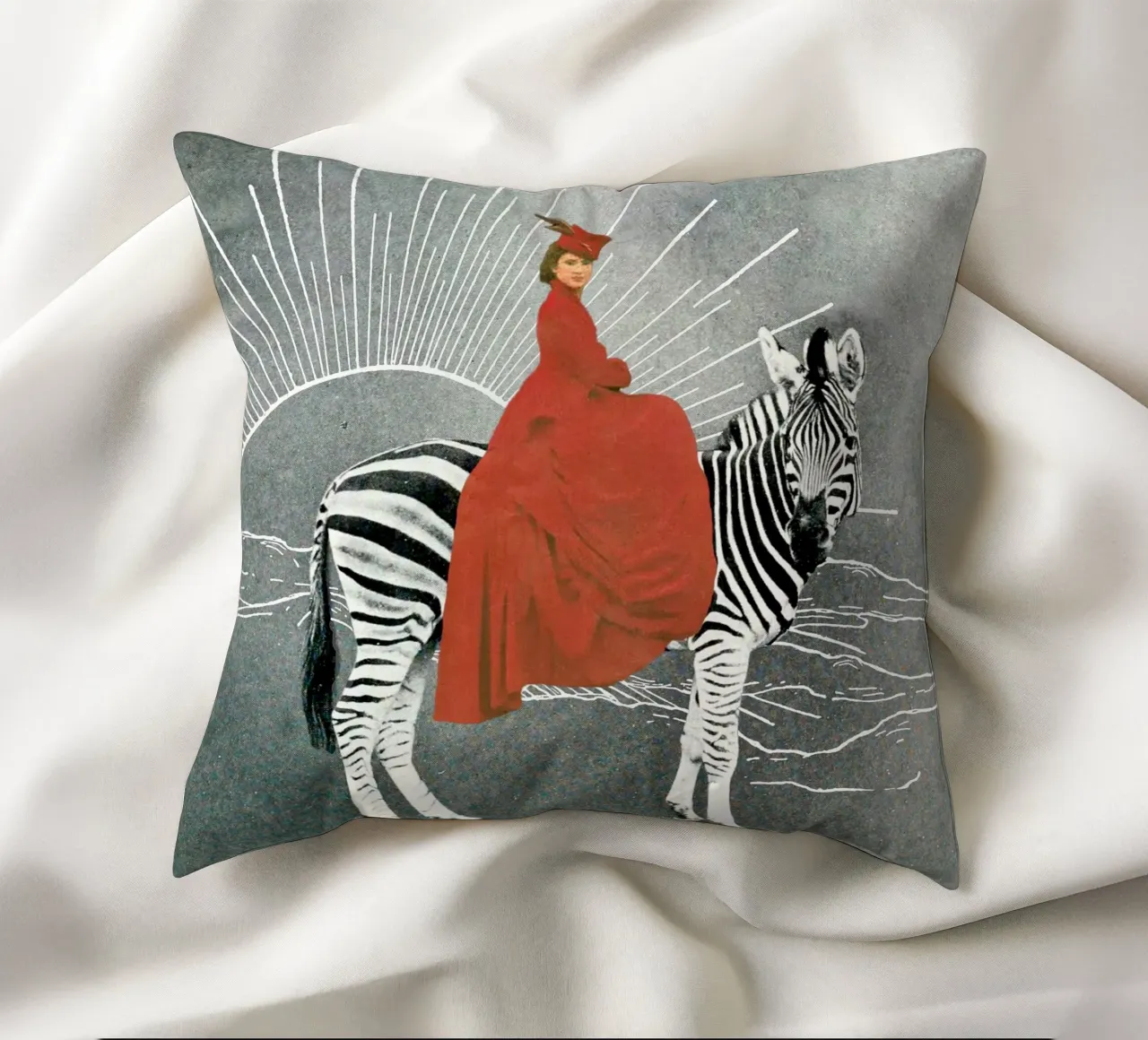 My Zebra and I cuscino da MsGonzalez