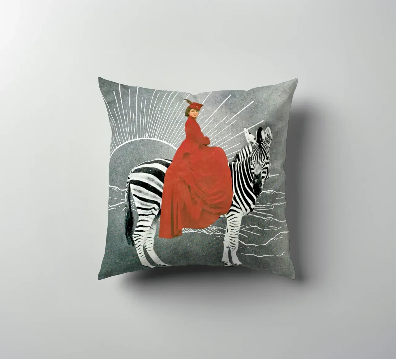 My Zebra and I cuscino da MsGonzalez