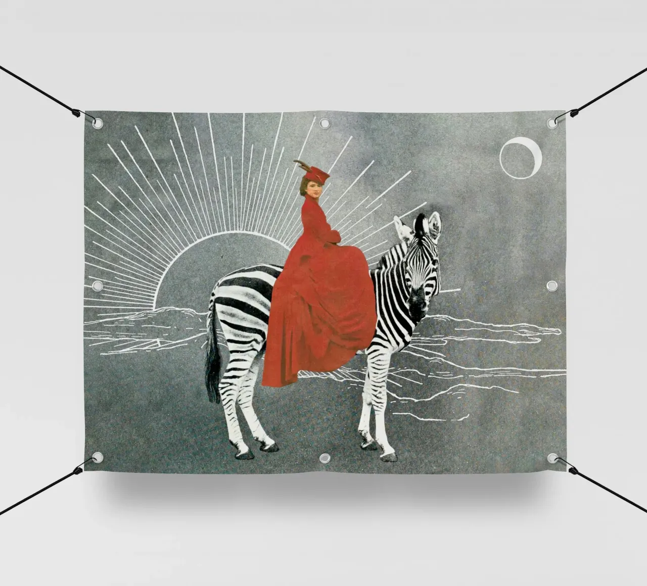 My Zebra and I telo in pvc da MsGonzalez