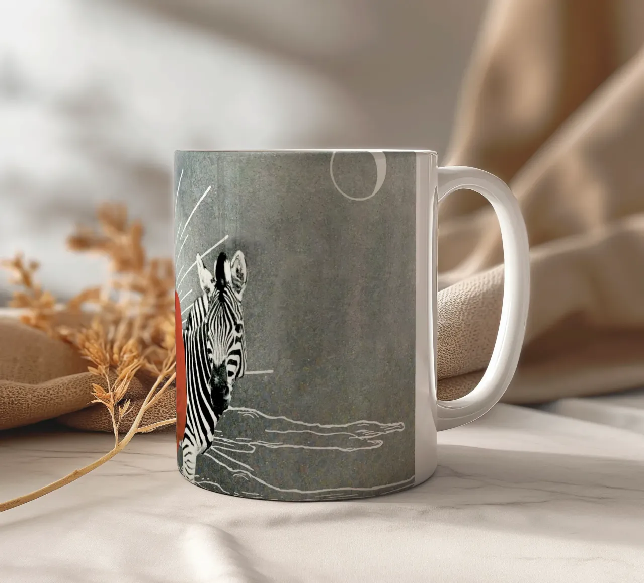 My Zebra and I tazza in ceramica da MsGonzalez