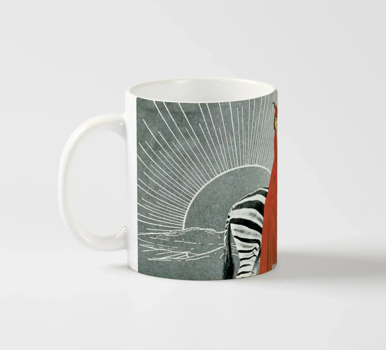 My Zebra and I tazza in ceramica da MsGonzalez