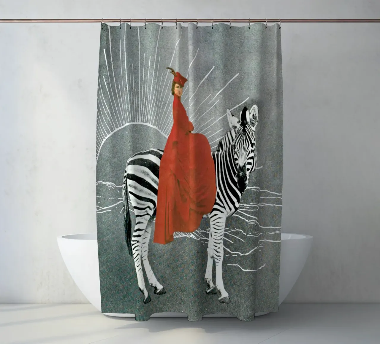 My Zebra and I tenda da doccia da MsGonzalez