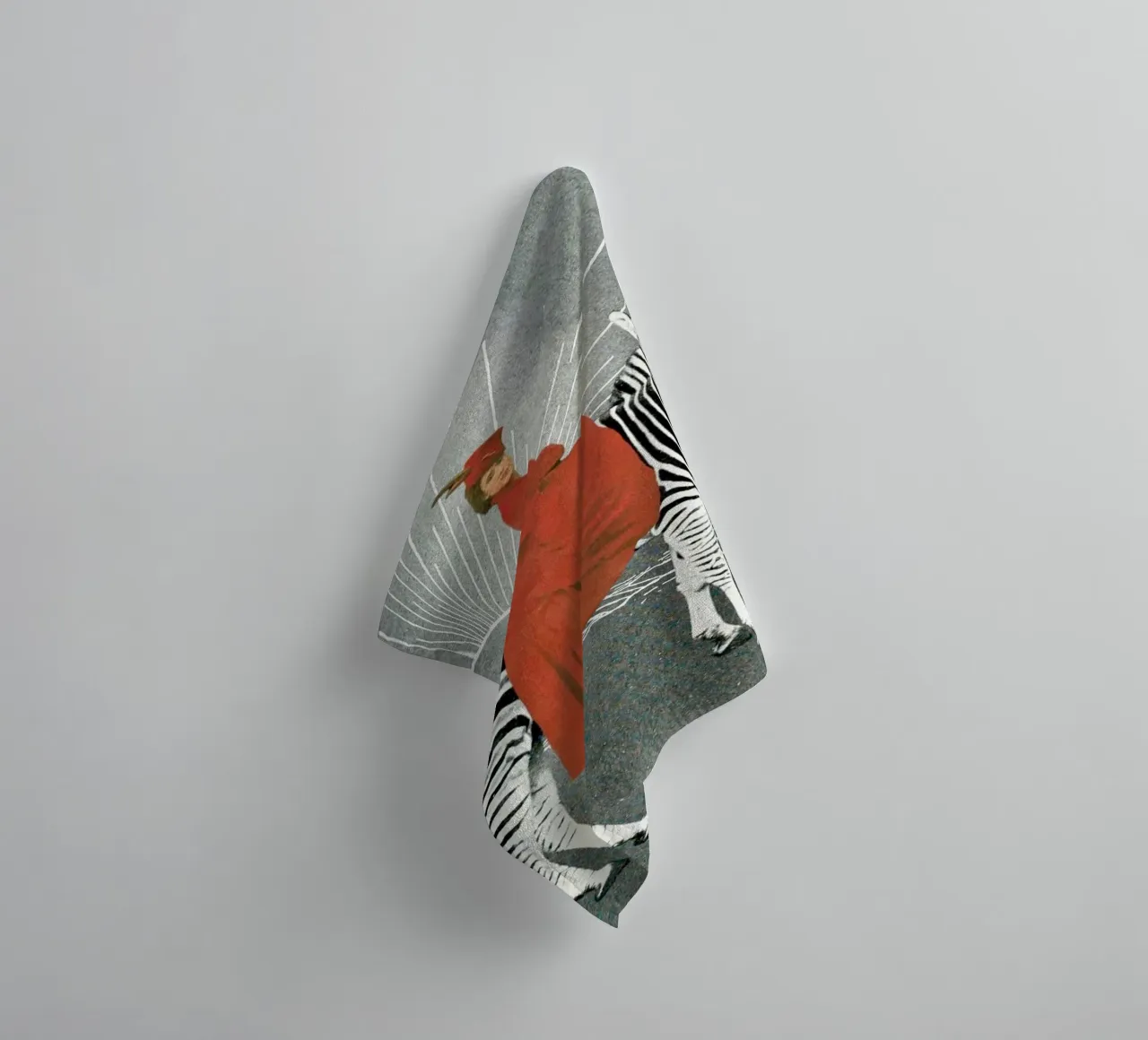 My Zebra and I towel by MsGonzalez