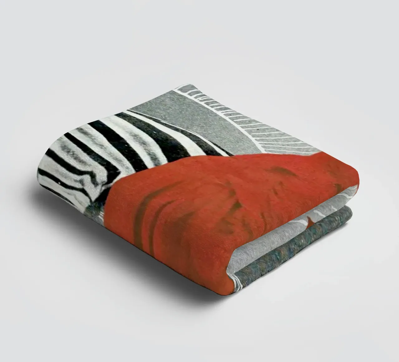 My Zebra and I towel by MsGonzalez