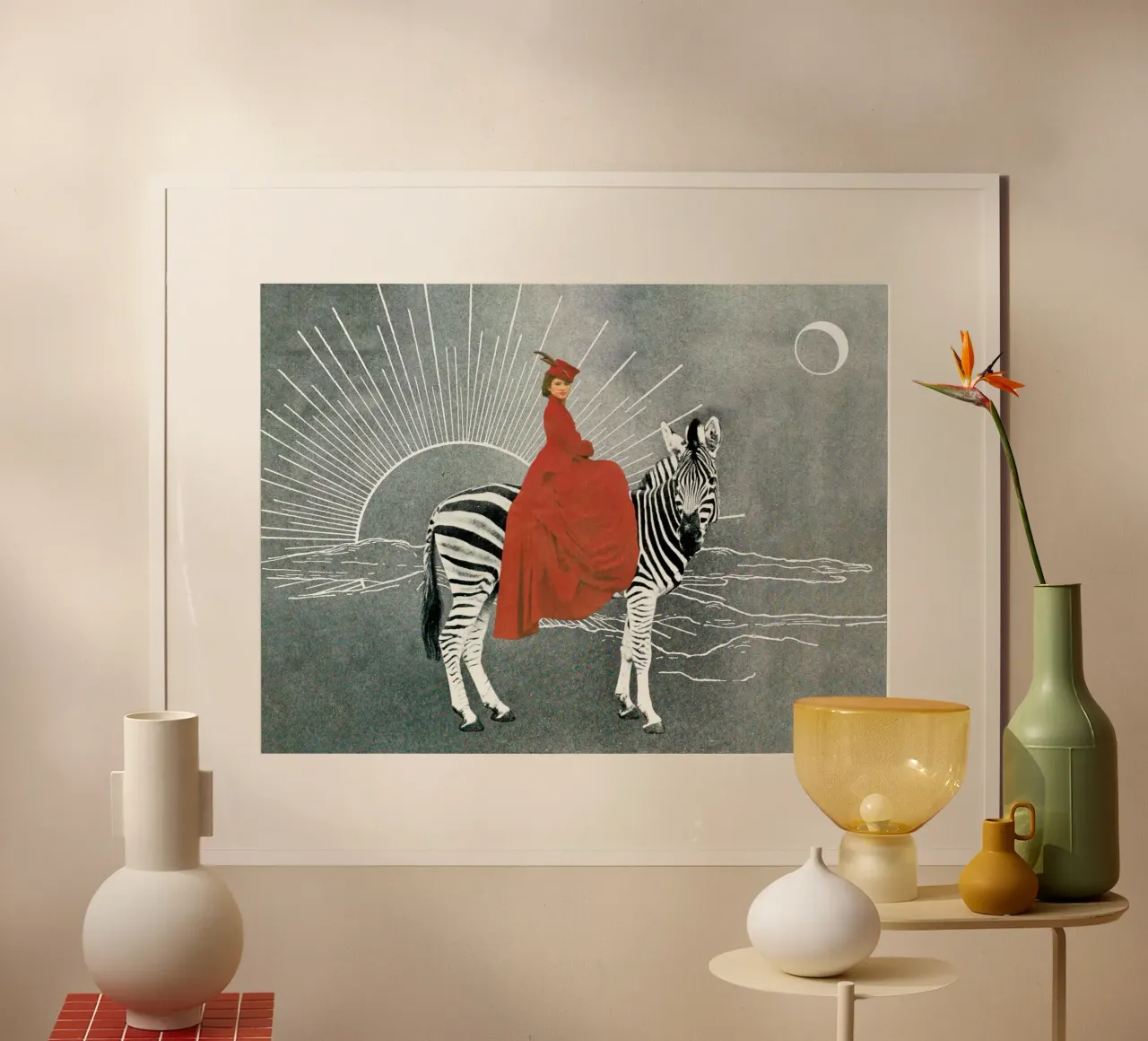 My Zebra and I carta hahnemühle da MsGonzalez