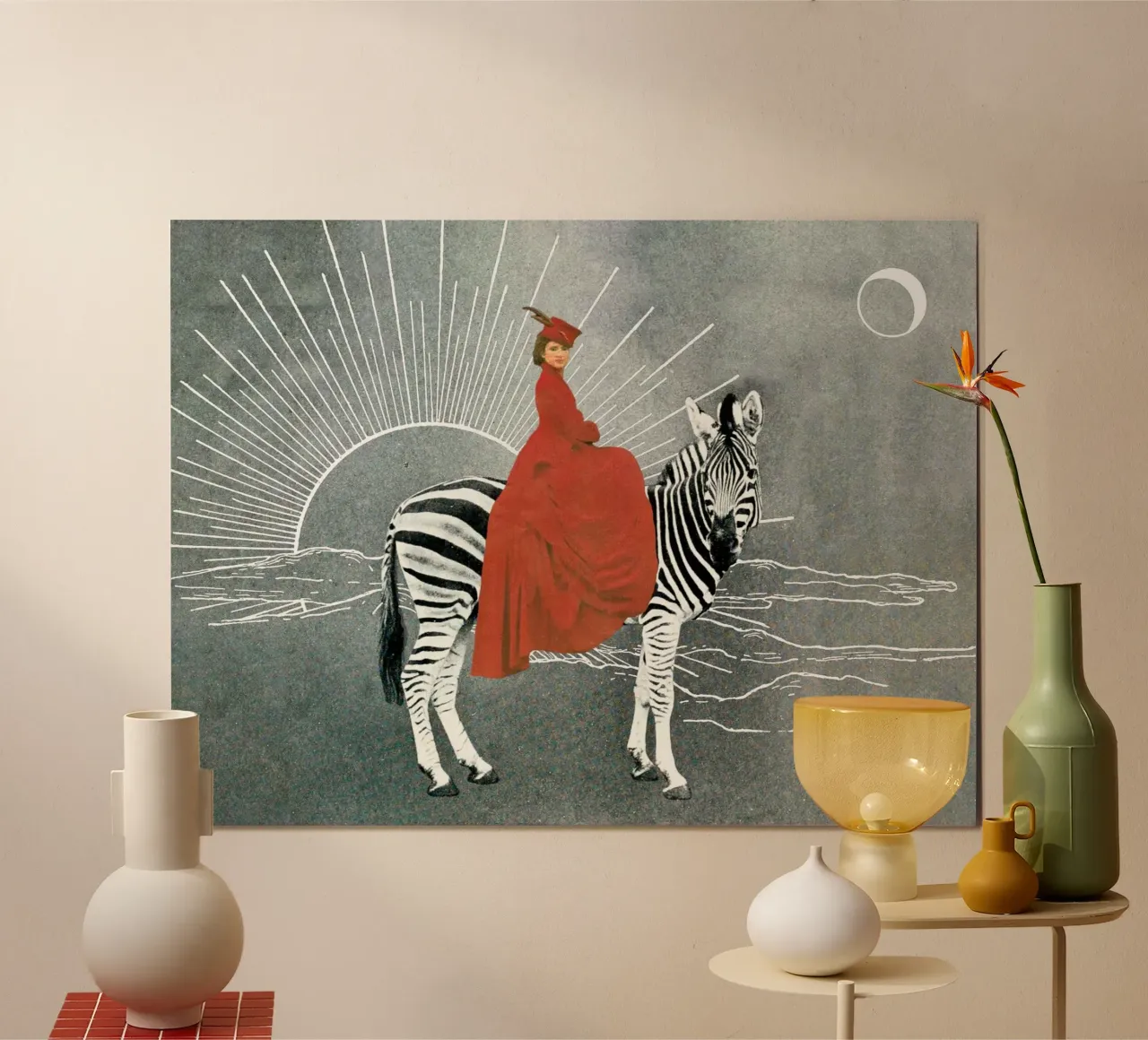 My Zebra and I carta hahnemühle da MsGonzalez