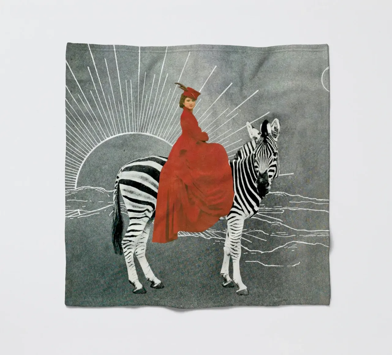 My Zebra and I coperta in pile da MsGonzalez