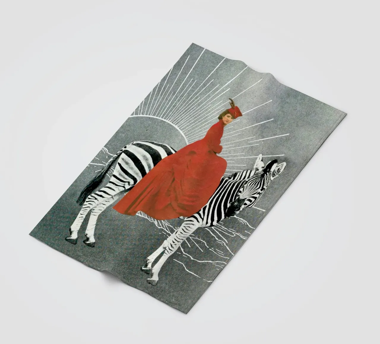 My Zebra and I coperta in pile da MsGonzalez