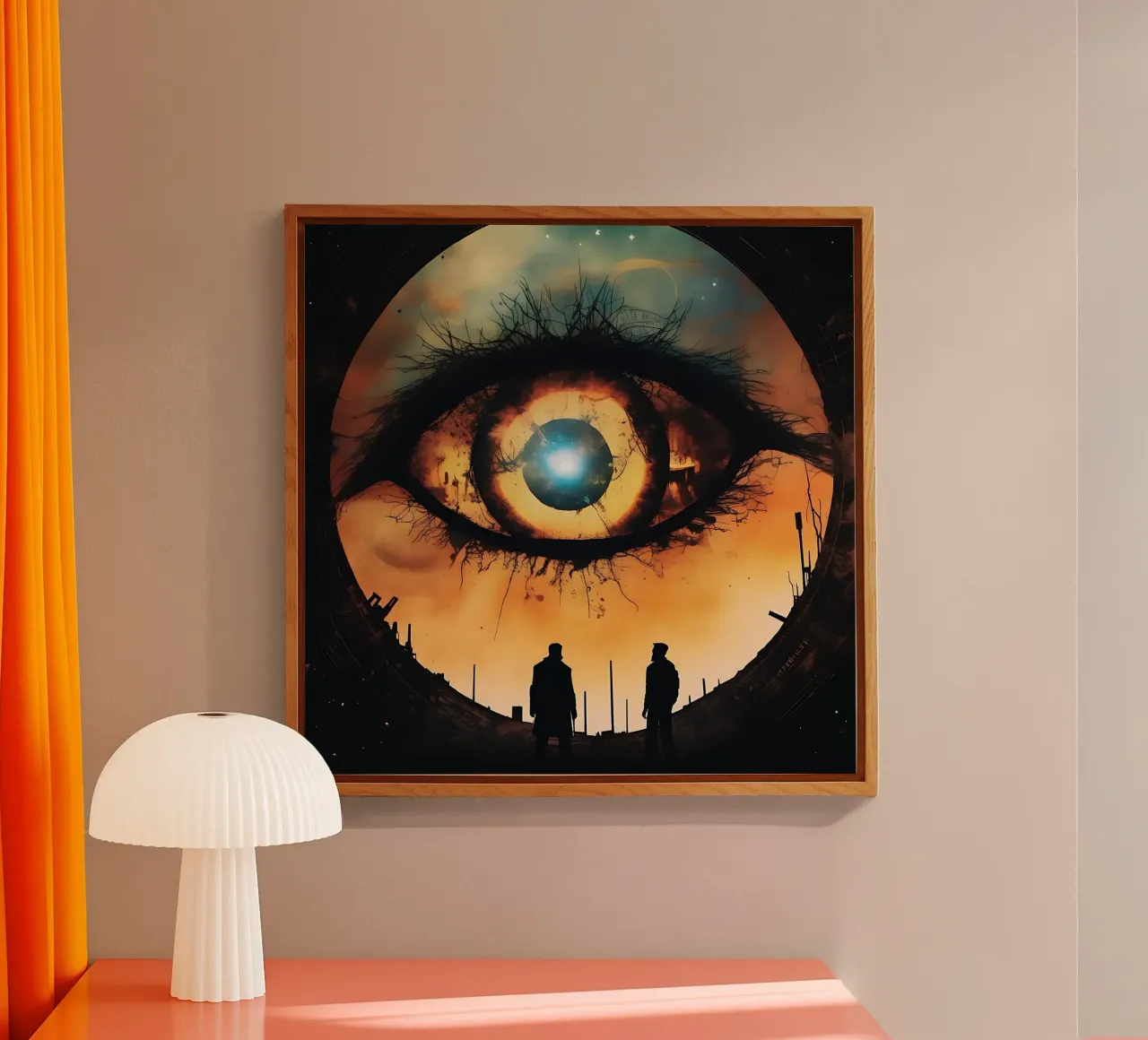 Occhio_3 plexiglass da AI-Portraits by LK