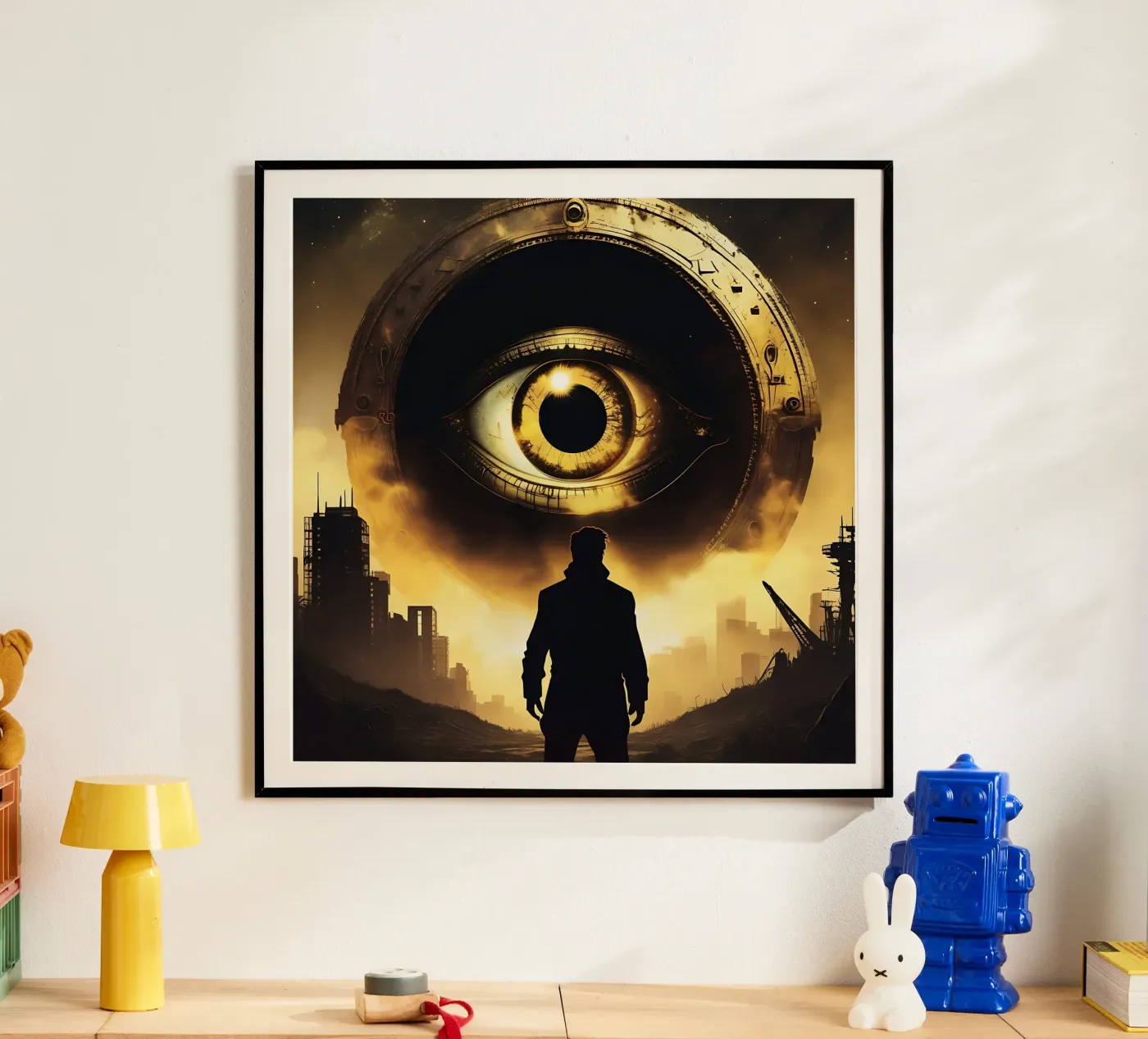 Eye_4 poster by AI-Portraits by LK