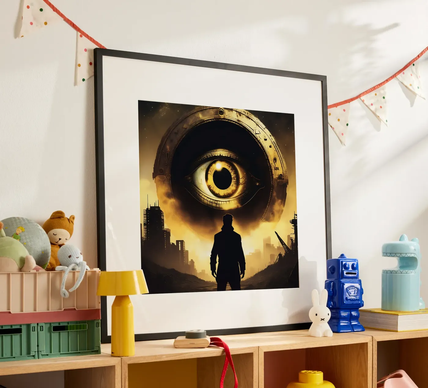 Eye_4 poster by AI-Portraits by LK