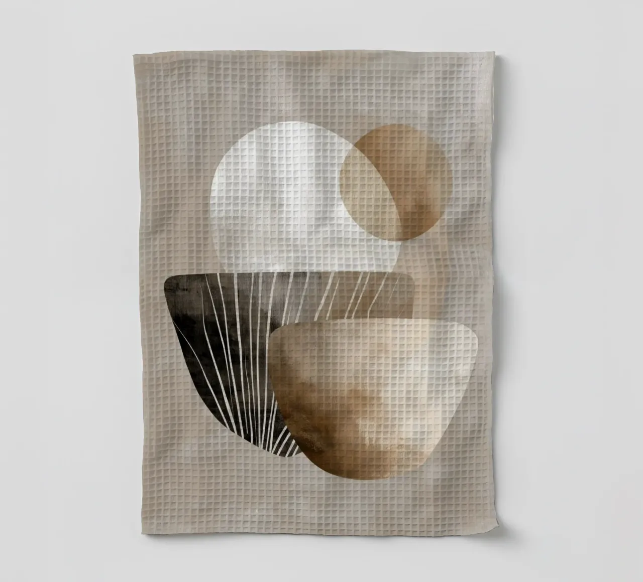 Abstrait brun torchon de Pictura
