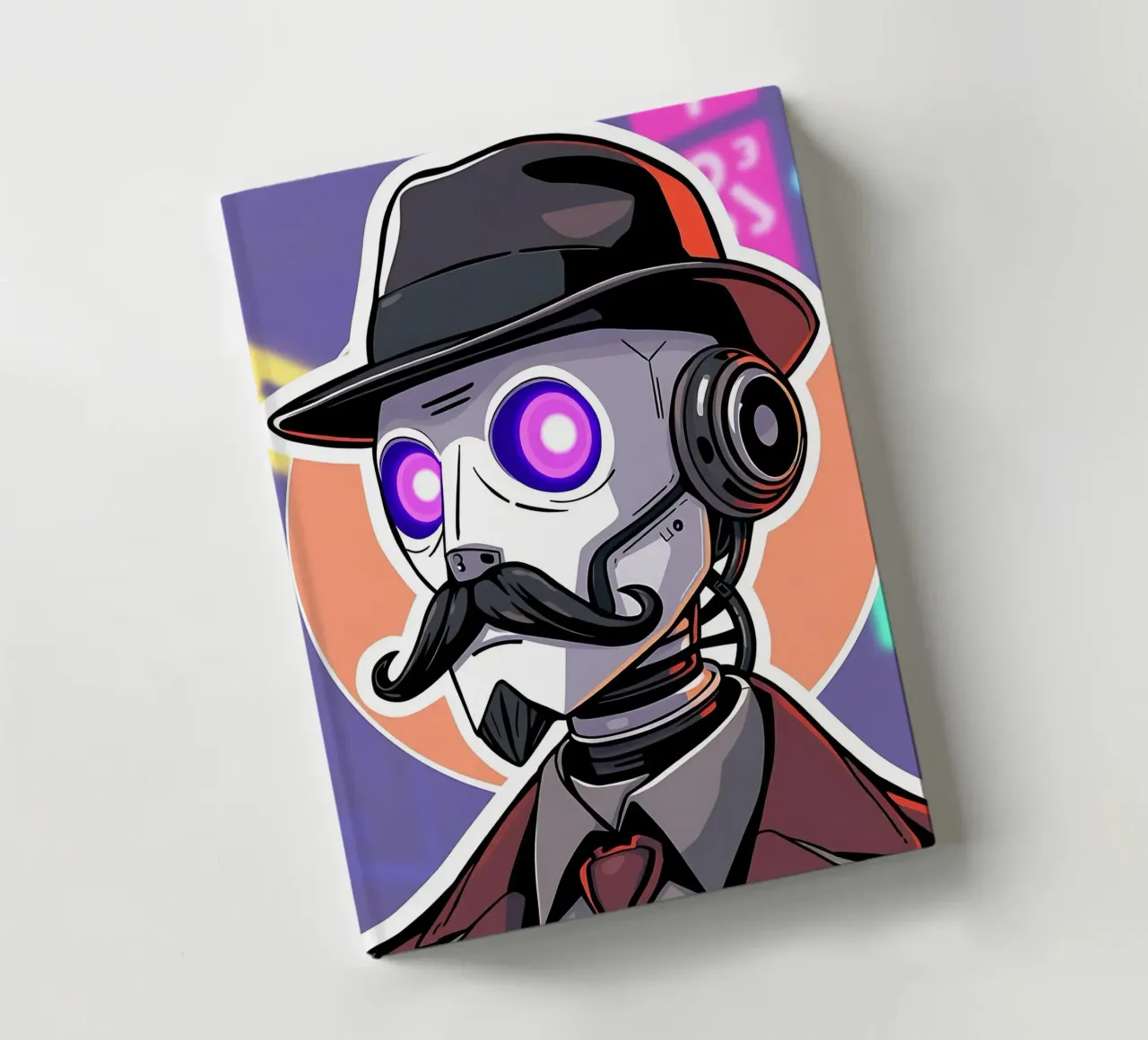 Roboter_1 notebook by AI-Portraits by LK