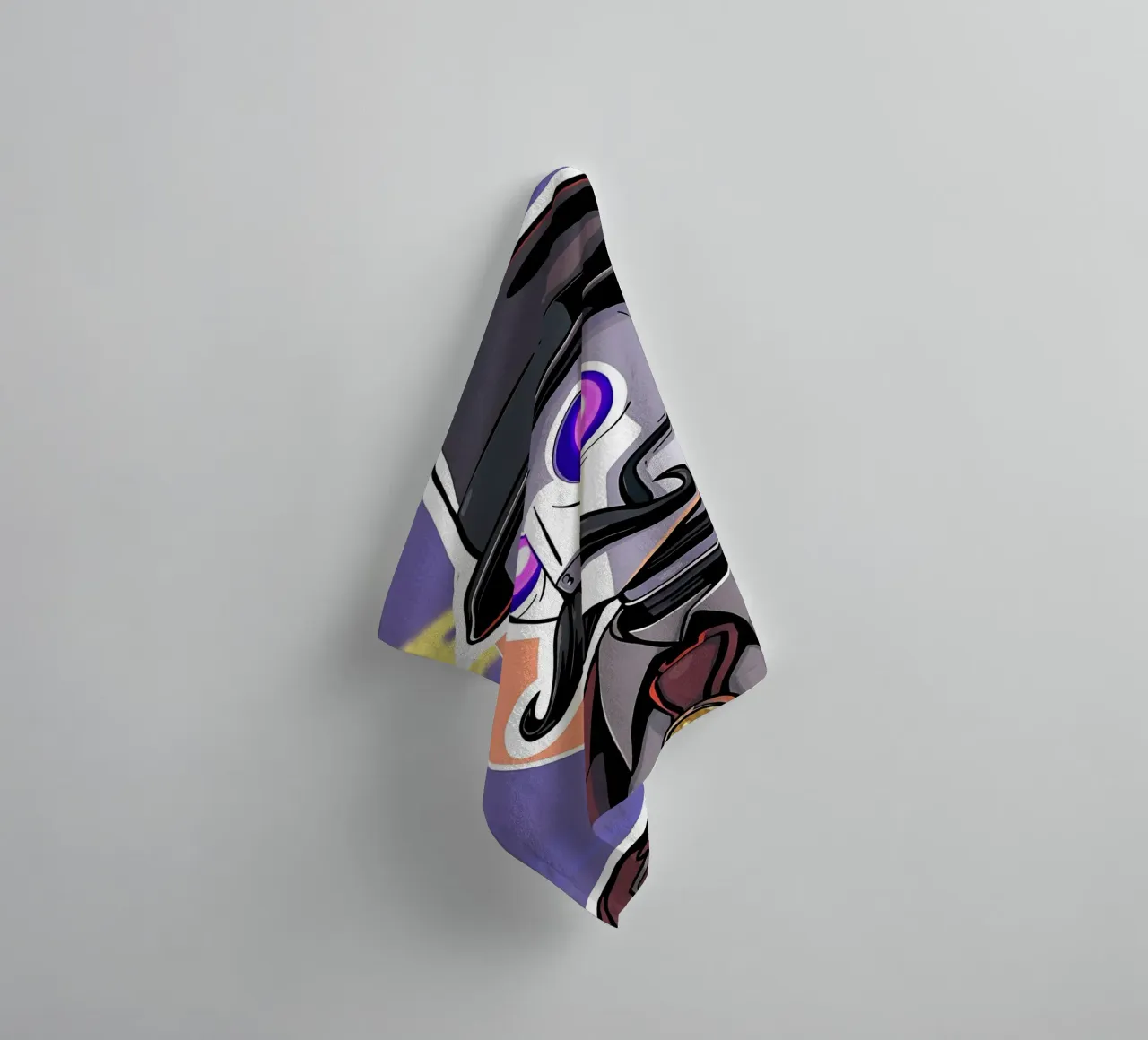 Roboter_1 asciugamano da bagno da AI-Portraits by LK