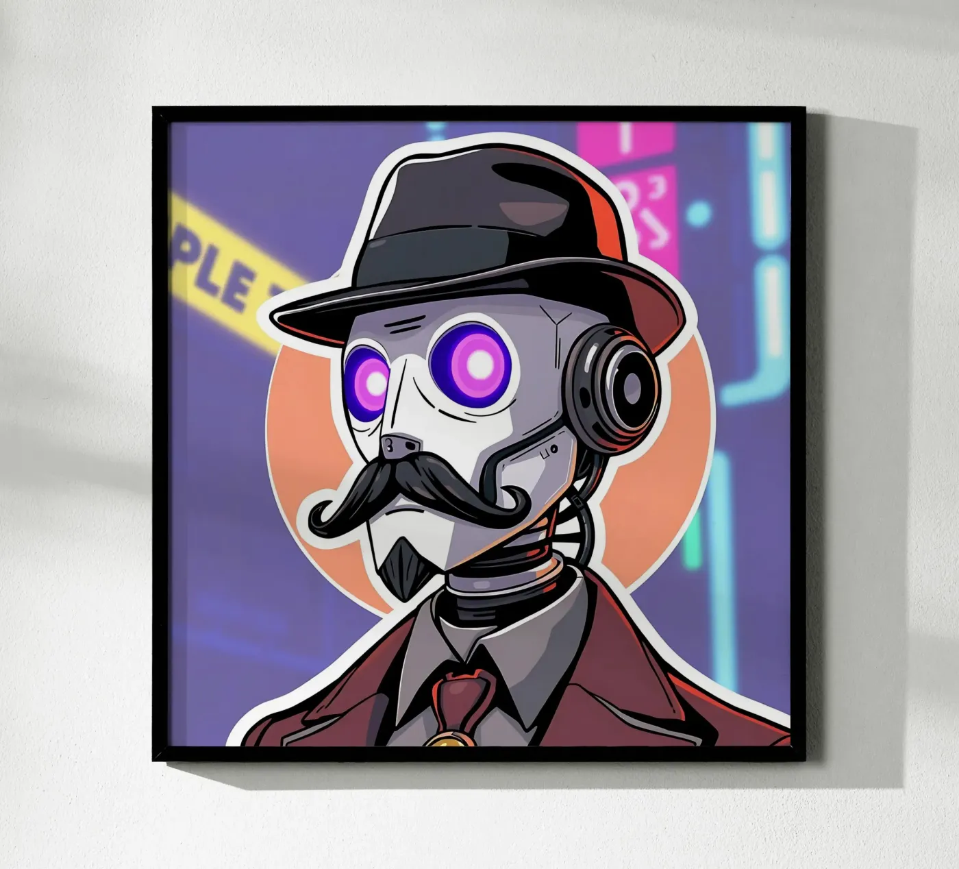 Roboter_1 poster by AI-Portraits by LK