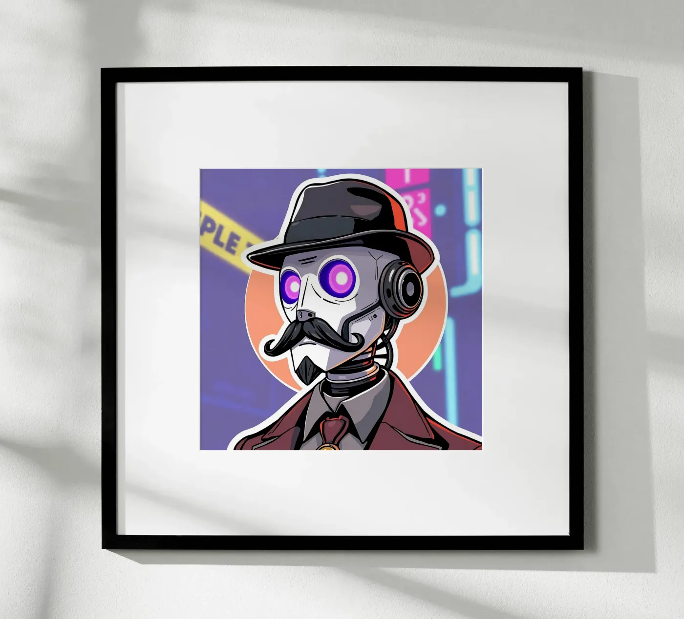 Roboter_1 poster by AI-Portraits by LK