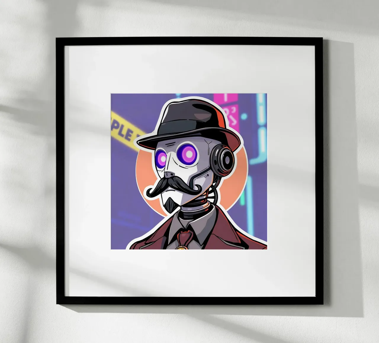 Roboter_1 poster da AI-Portraits by LK