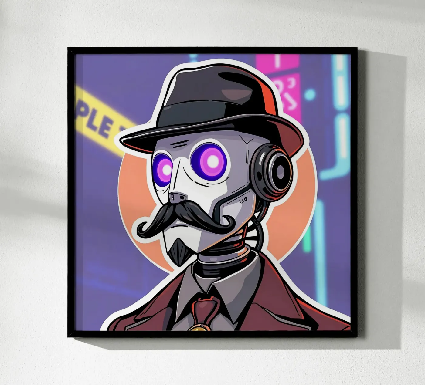 Roboter_1 poster da AI-Portraits by LK