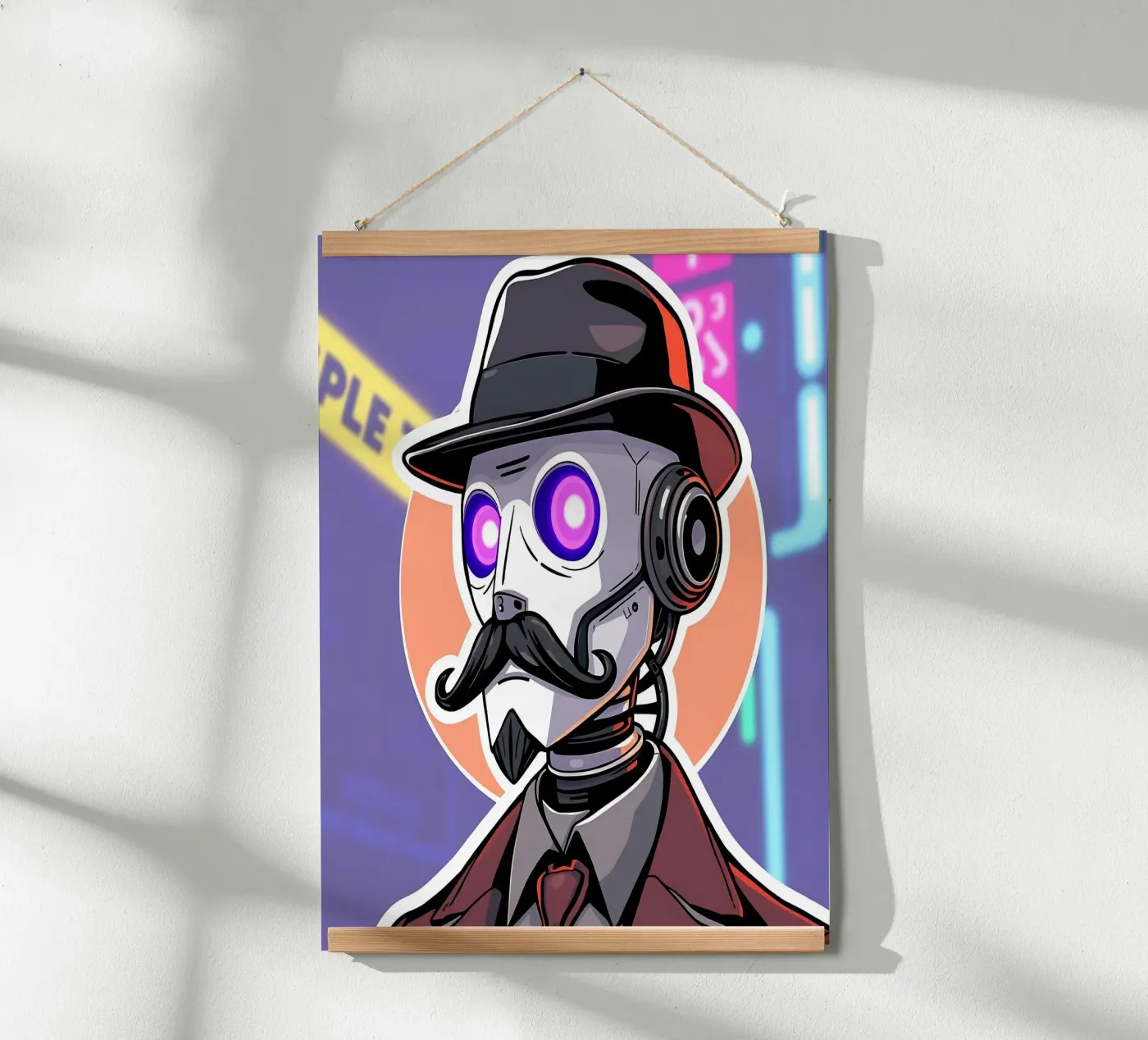 Roboter_1 poster by AI-Portraits by LK