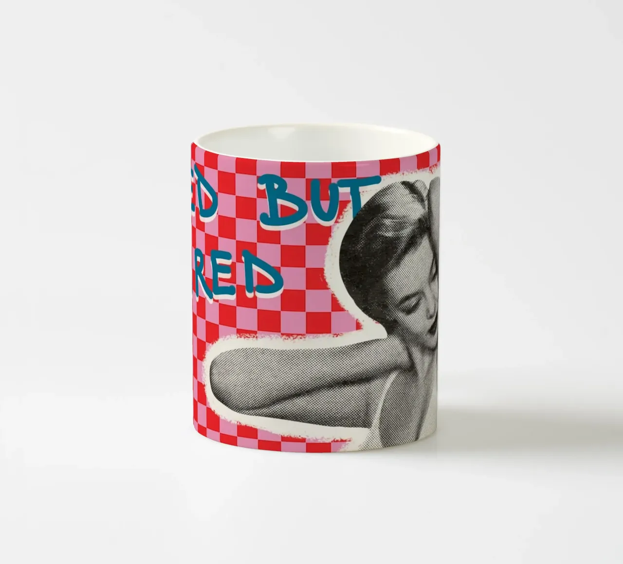 Tired but Wired tazza in ceramica da MsGonzalez