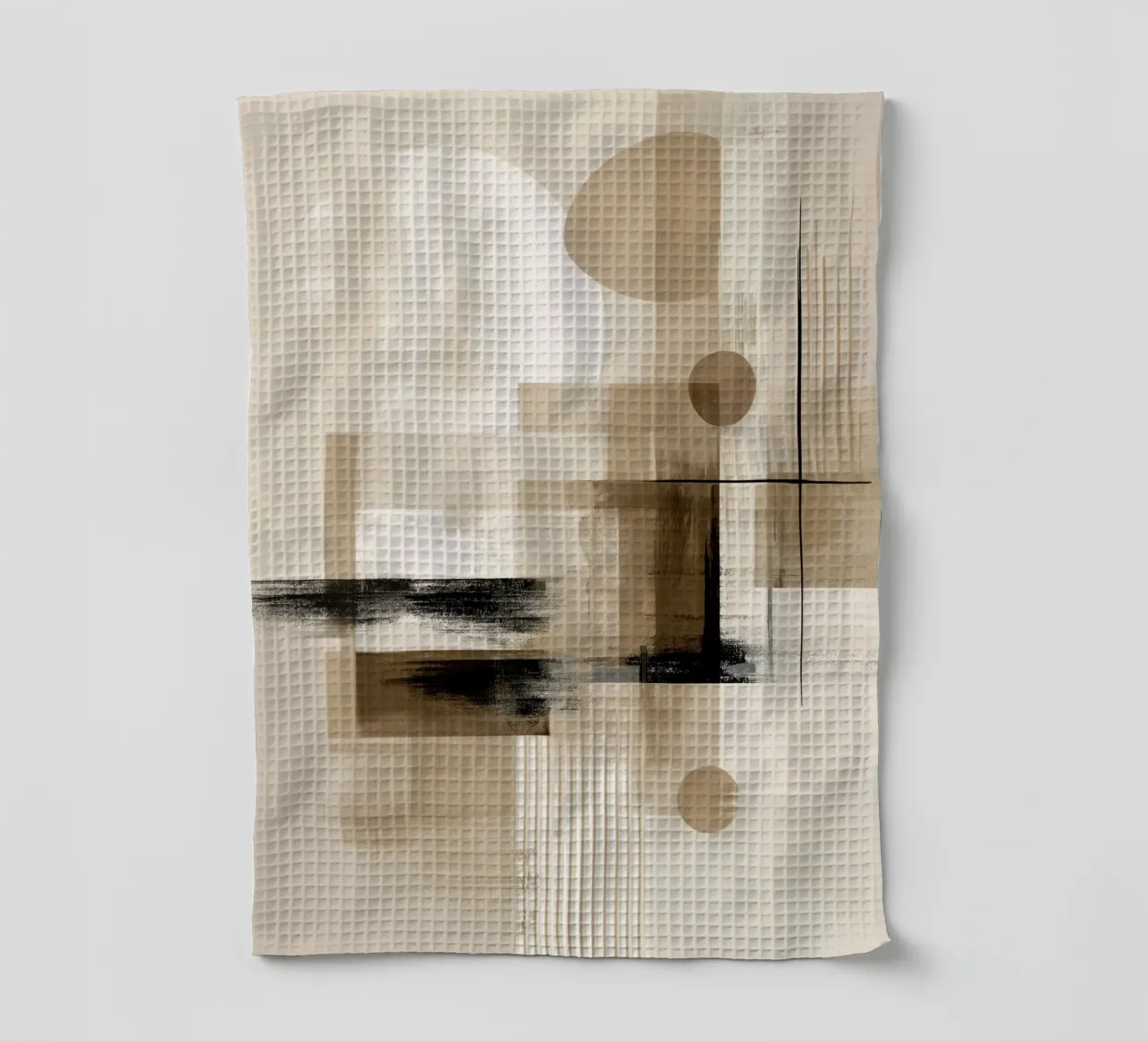 Abstrait brun torchon de Pictura