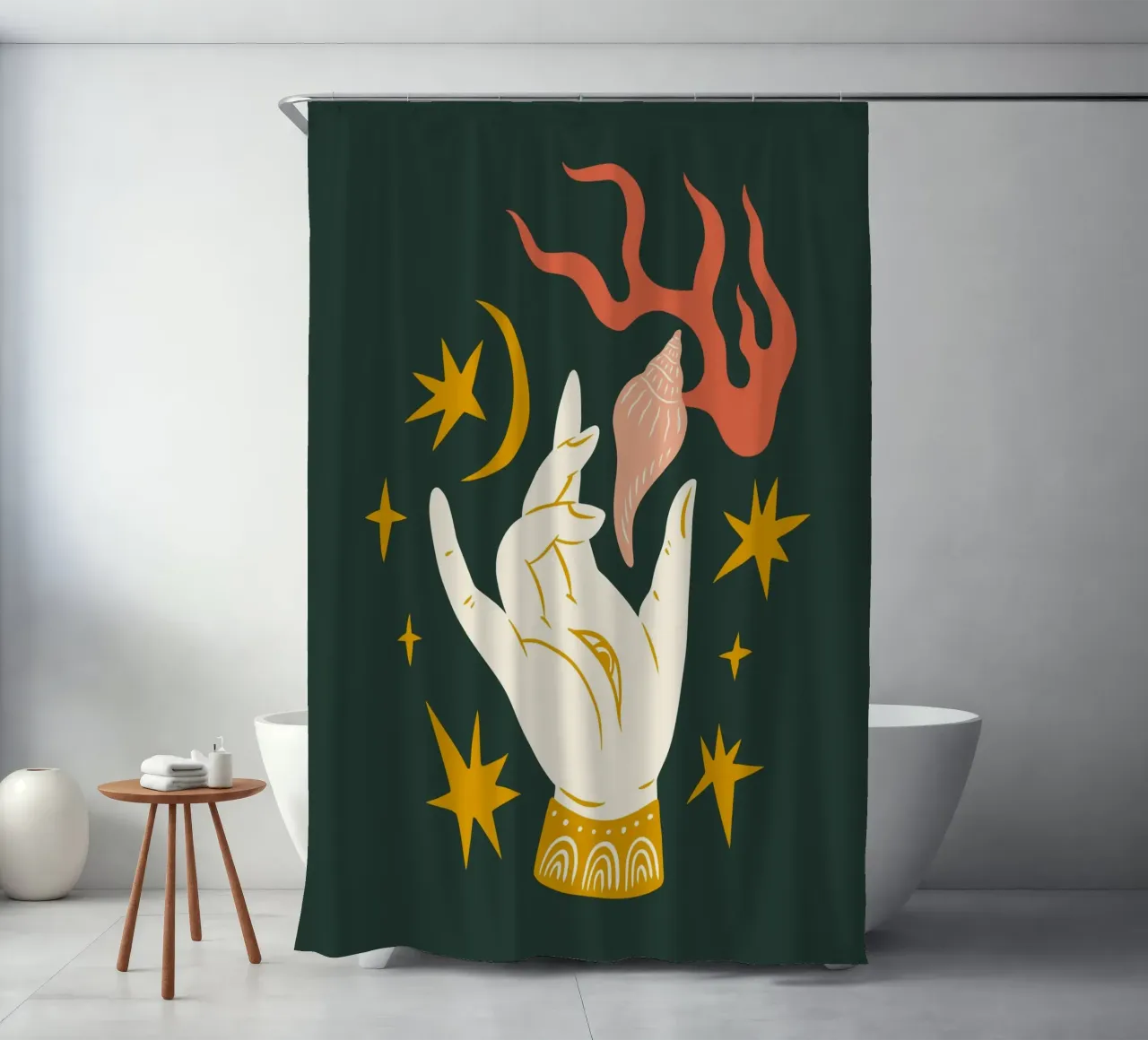 The Spirit Series No 05 tenda da doccia da treechild