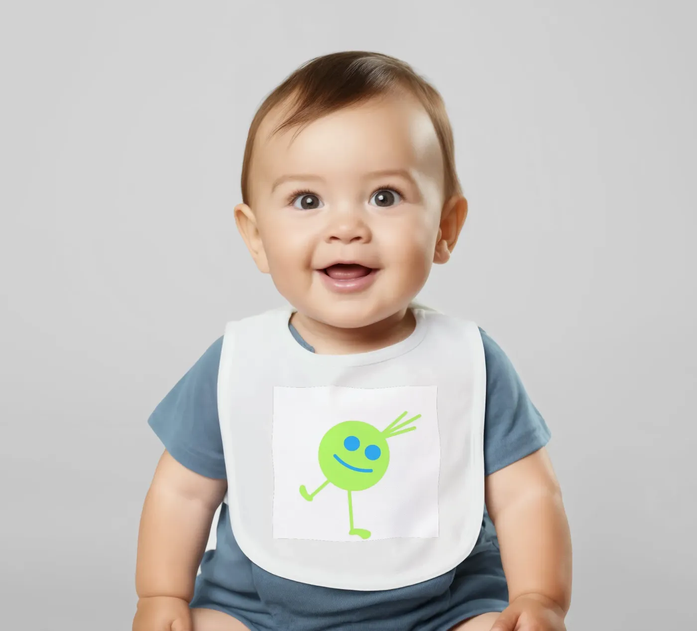 Green Mini Babylätzchen von Sunshine Design