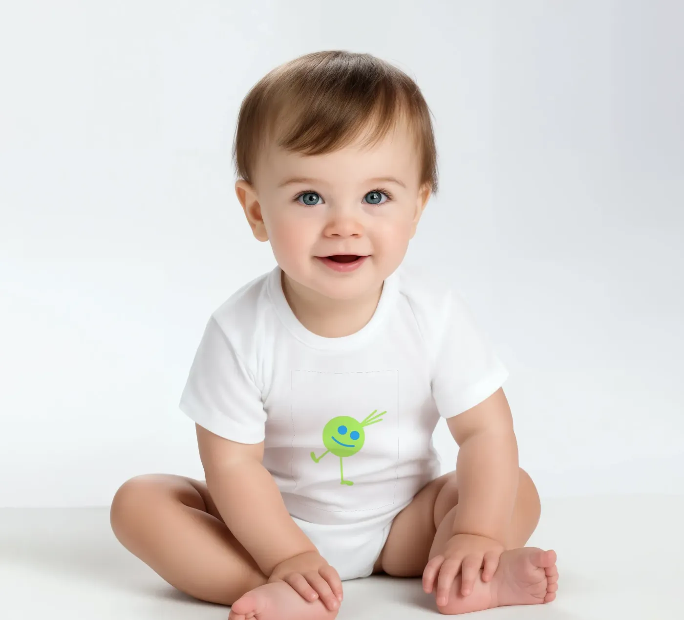 Green Mini body bébé de Sunshine Design