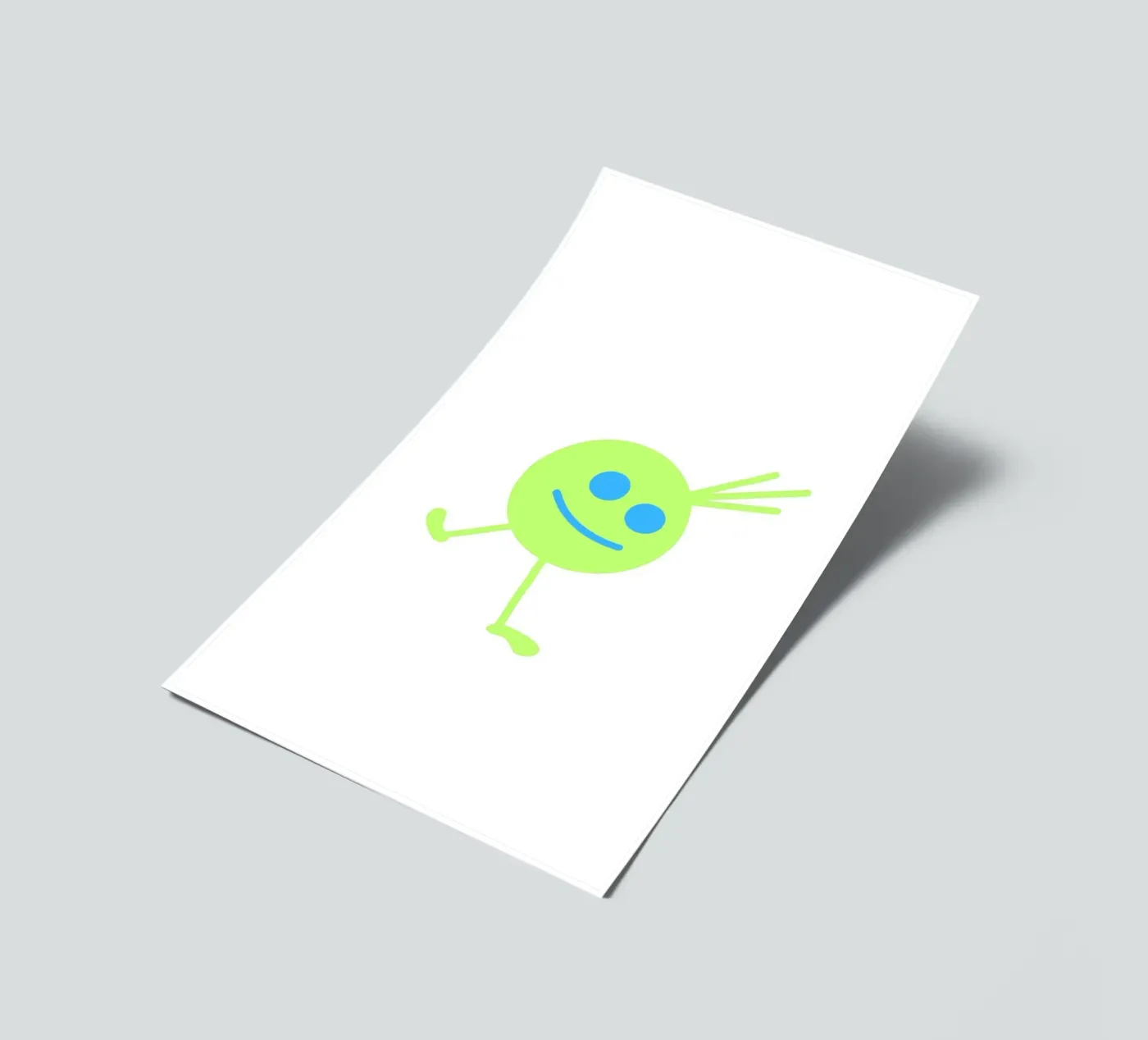 Green Mini sticker sheet by Sunshine Design