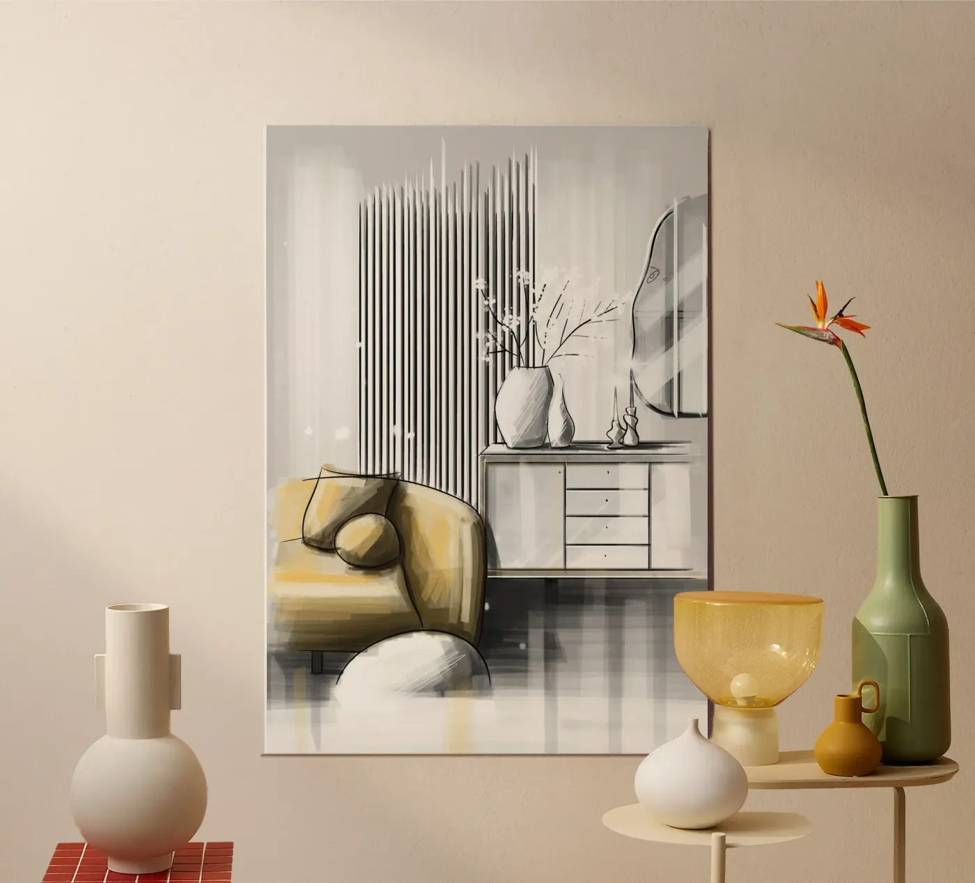interior poster da by elle arts