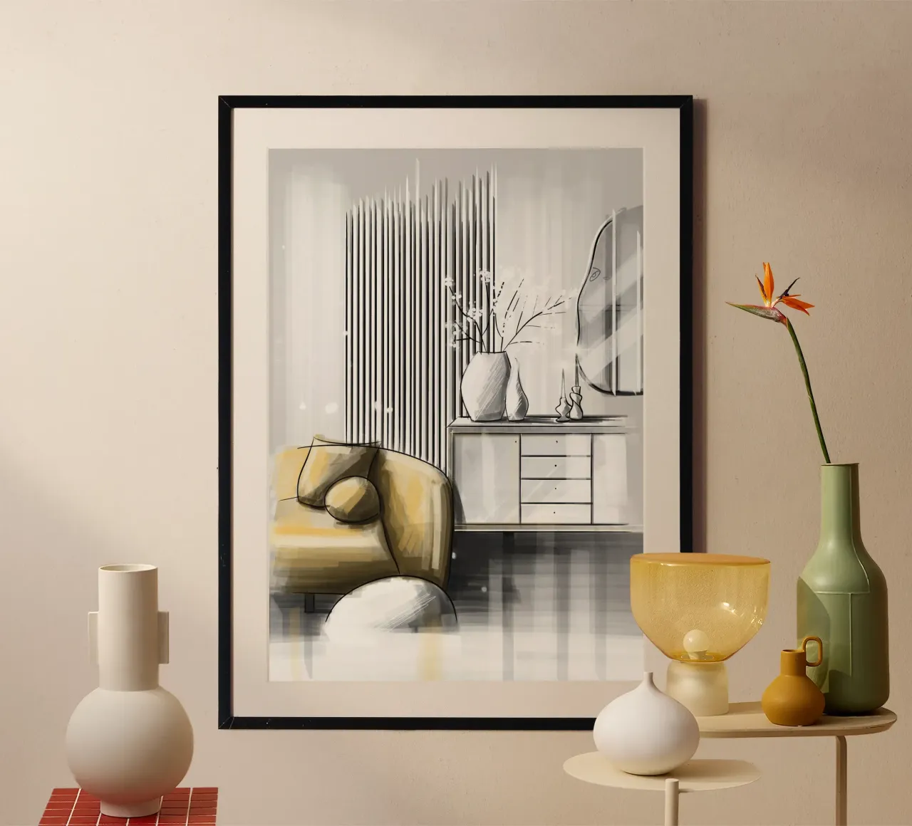 interior poster da sketch_visual_studio