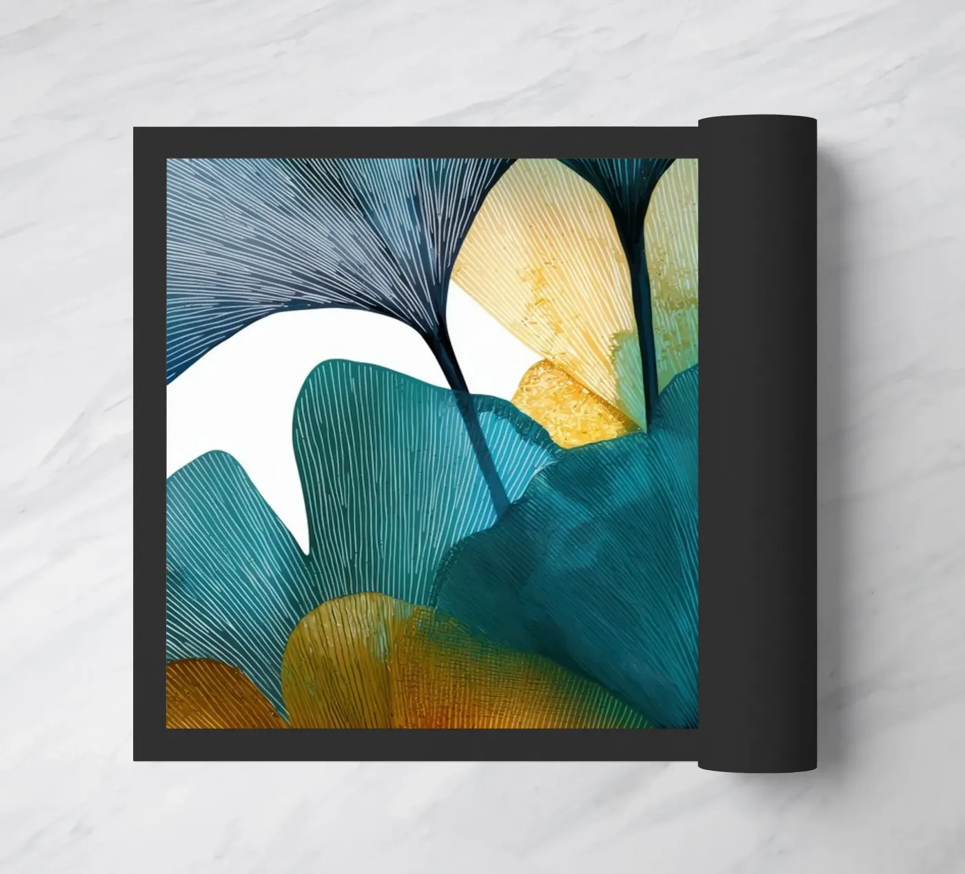 Flowers doormat by Pictura