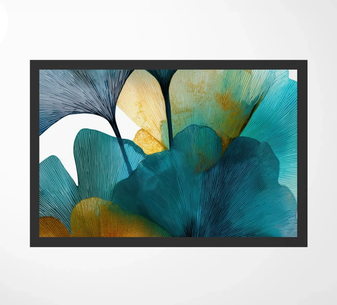 Blumen Fußmatte von Pictura