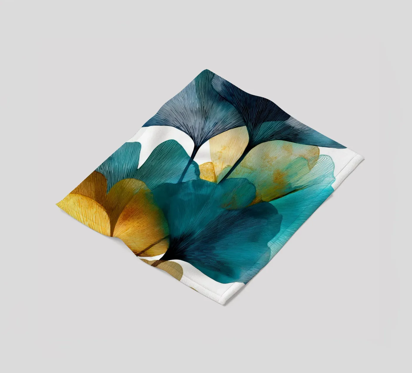 Blumen Fleecedecke von Pictura