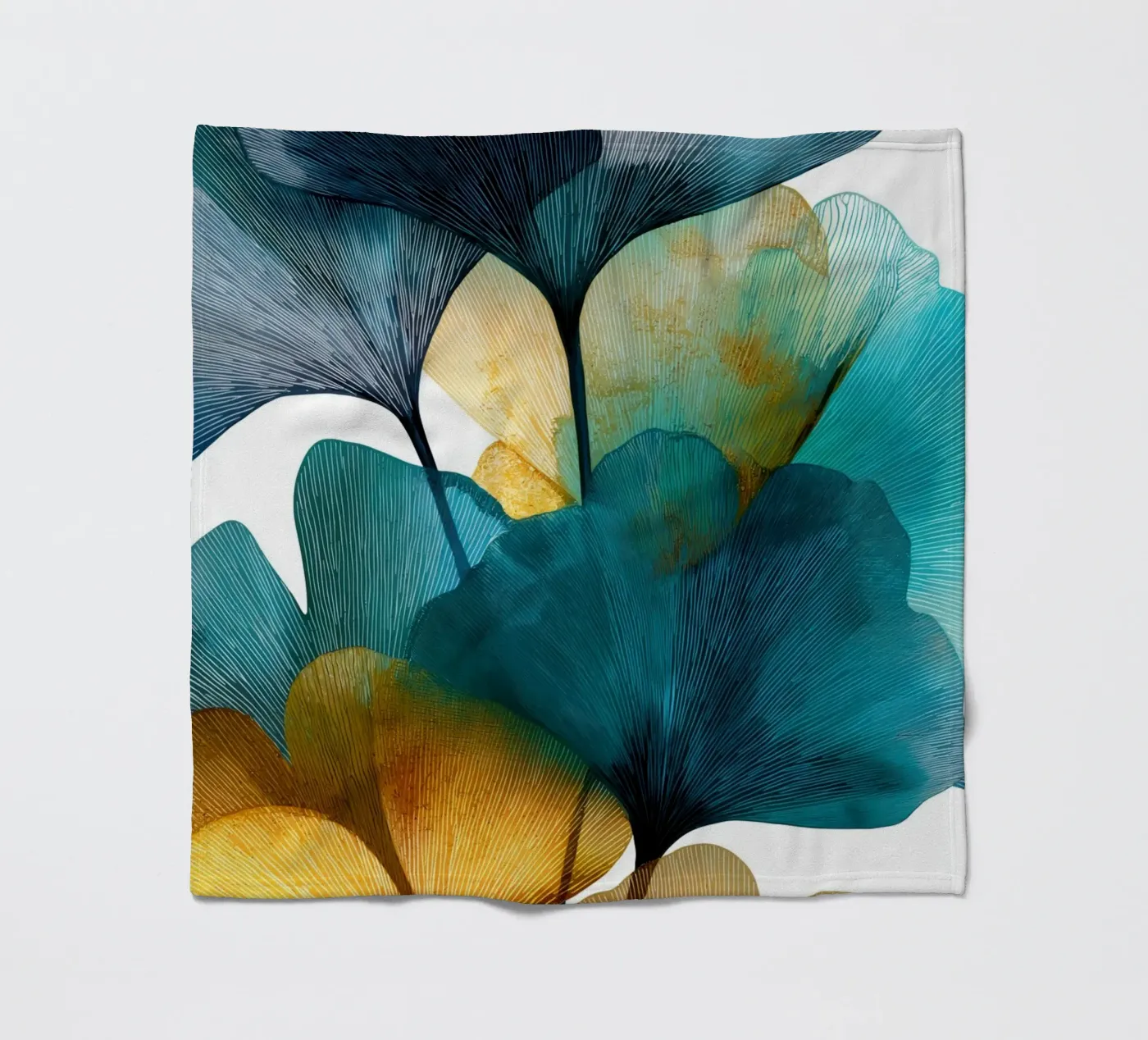 Blumen Fleecedecke von Pictura