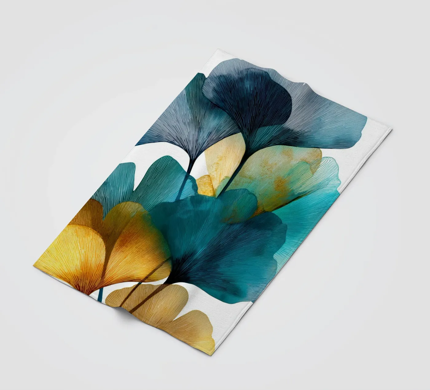 Blumen Fleecedecke von Pictura