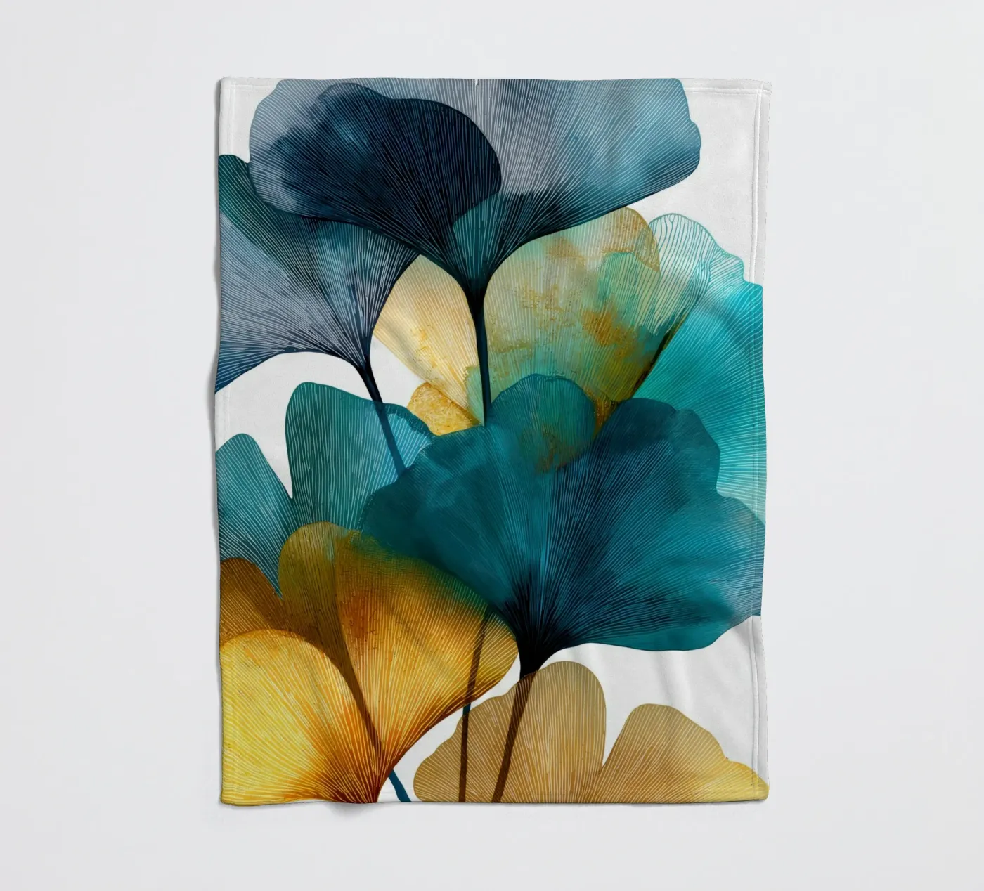 Blumen Fleecedecke von Pictura