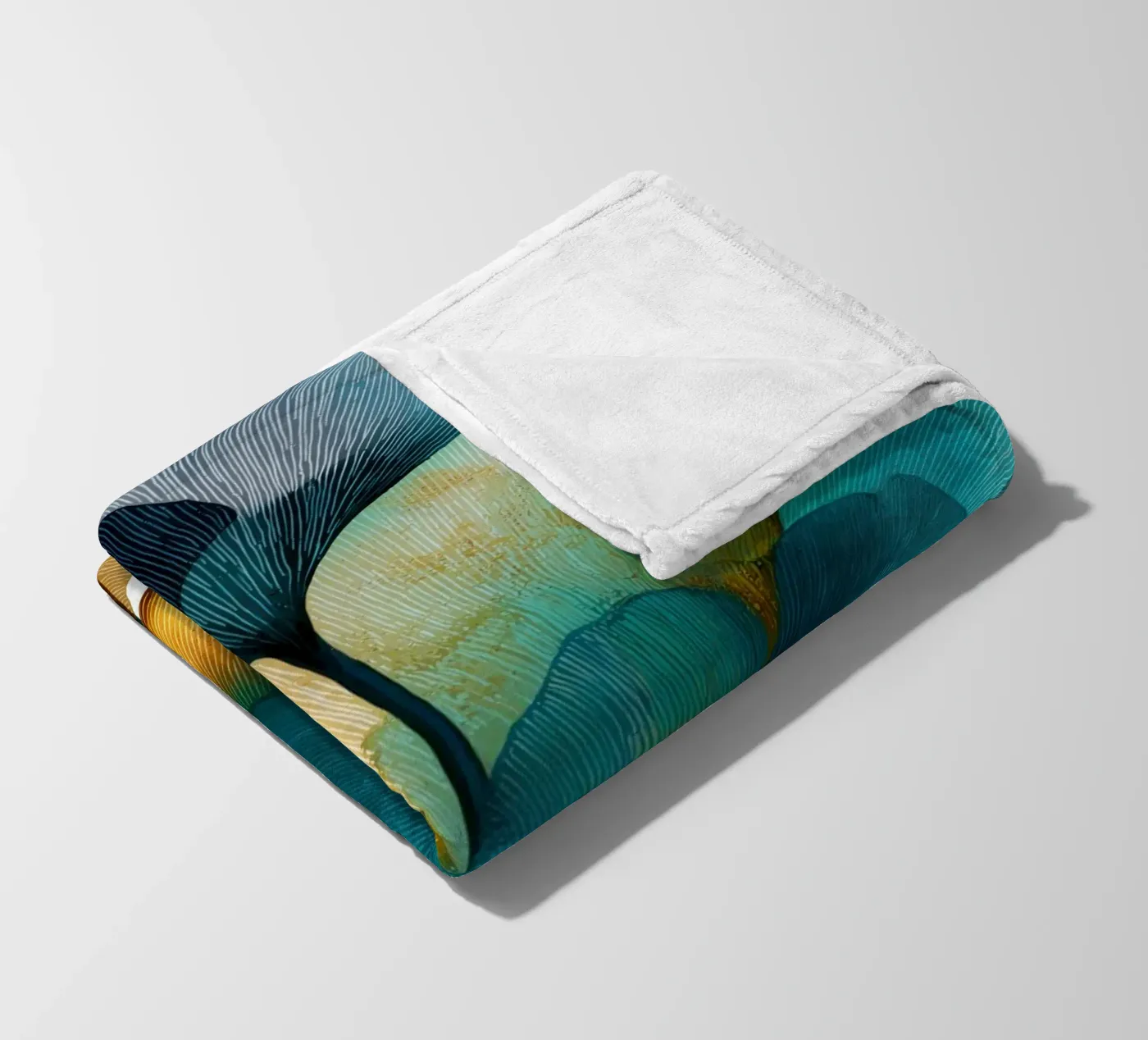 Blumen Fleecedecke von Pictura