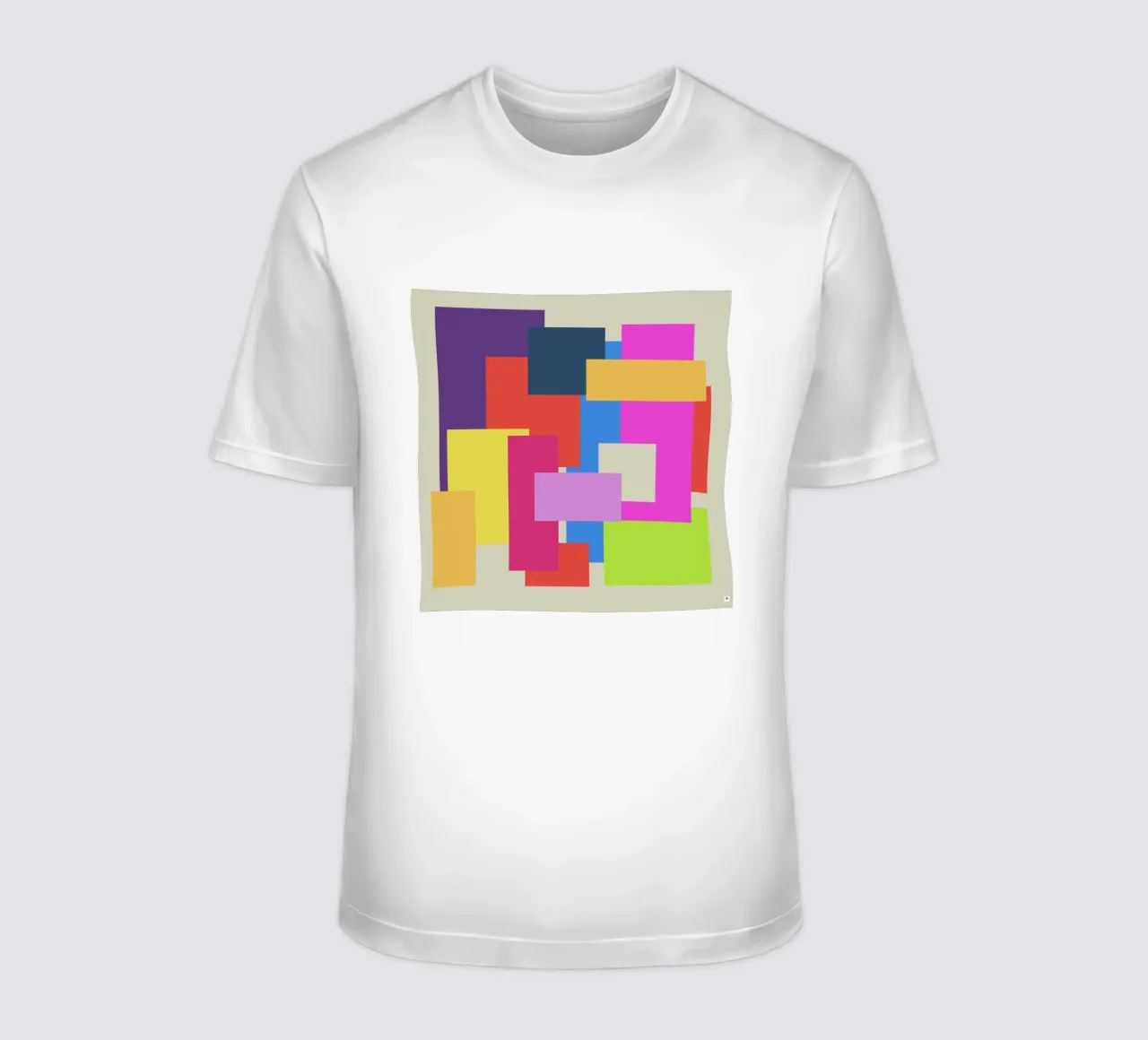 Bunte Quader t-shirt da Nica Colorie