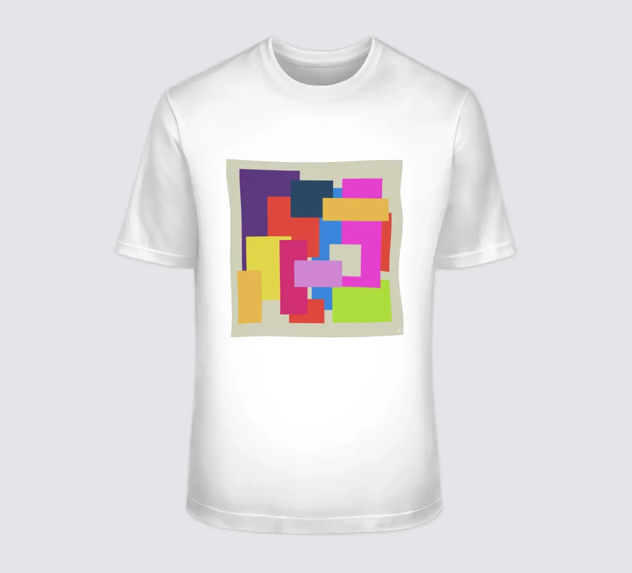 Bunte Quader t-shirt da Nica Colorie